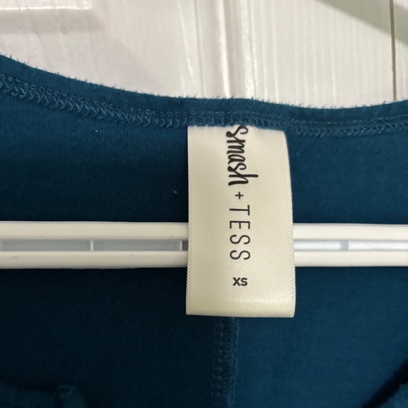 Smash + Tess Teal Jumpsuit - Picture 2 of 3